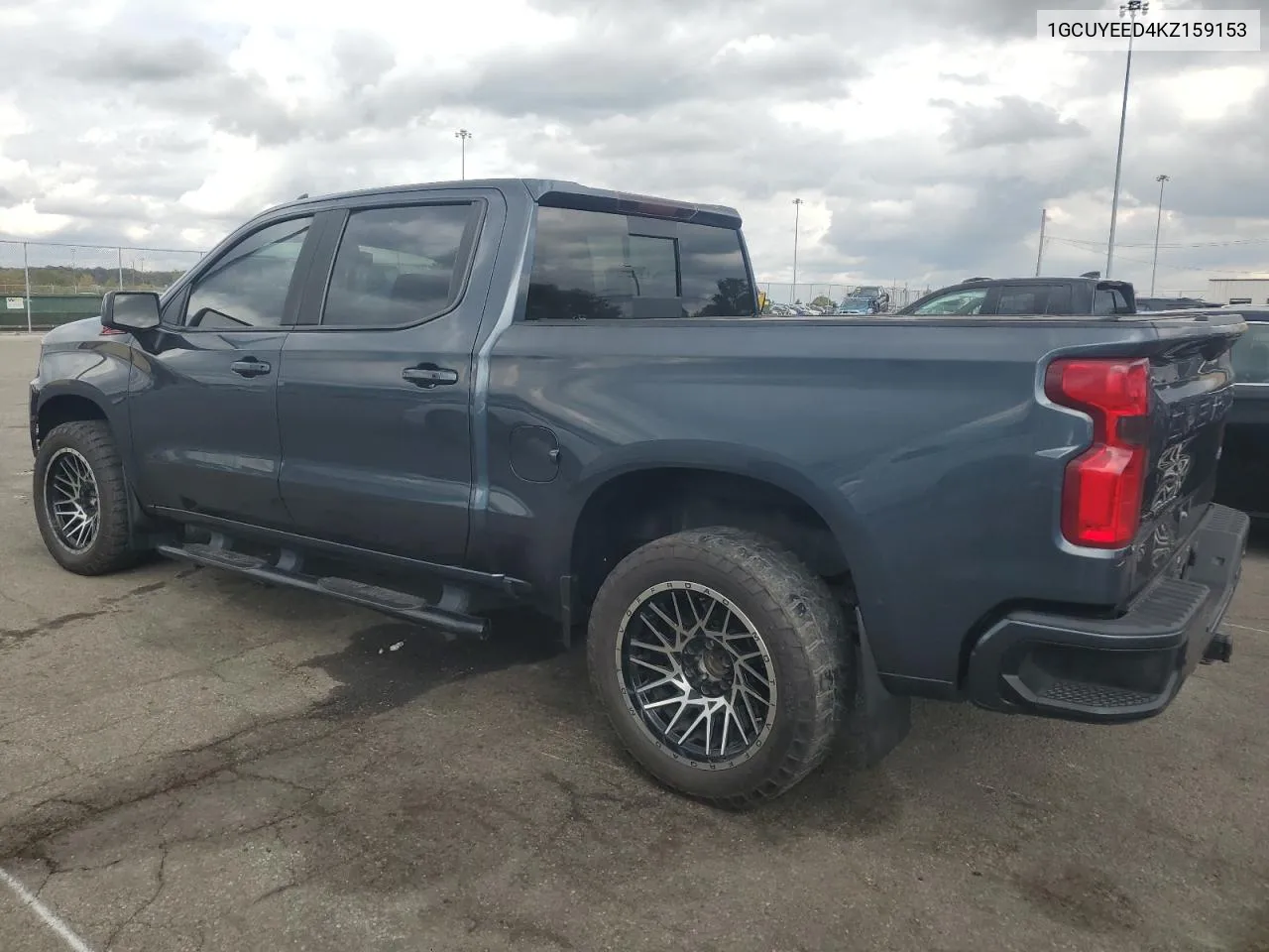 2019 Chevrolet Silverado K1500 Rst VIN: 1GCUYEED4KZ159153 Lot: 72768834