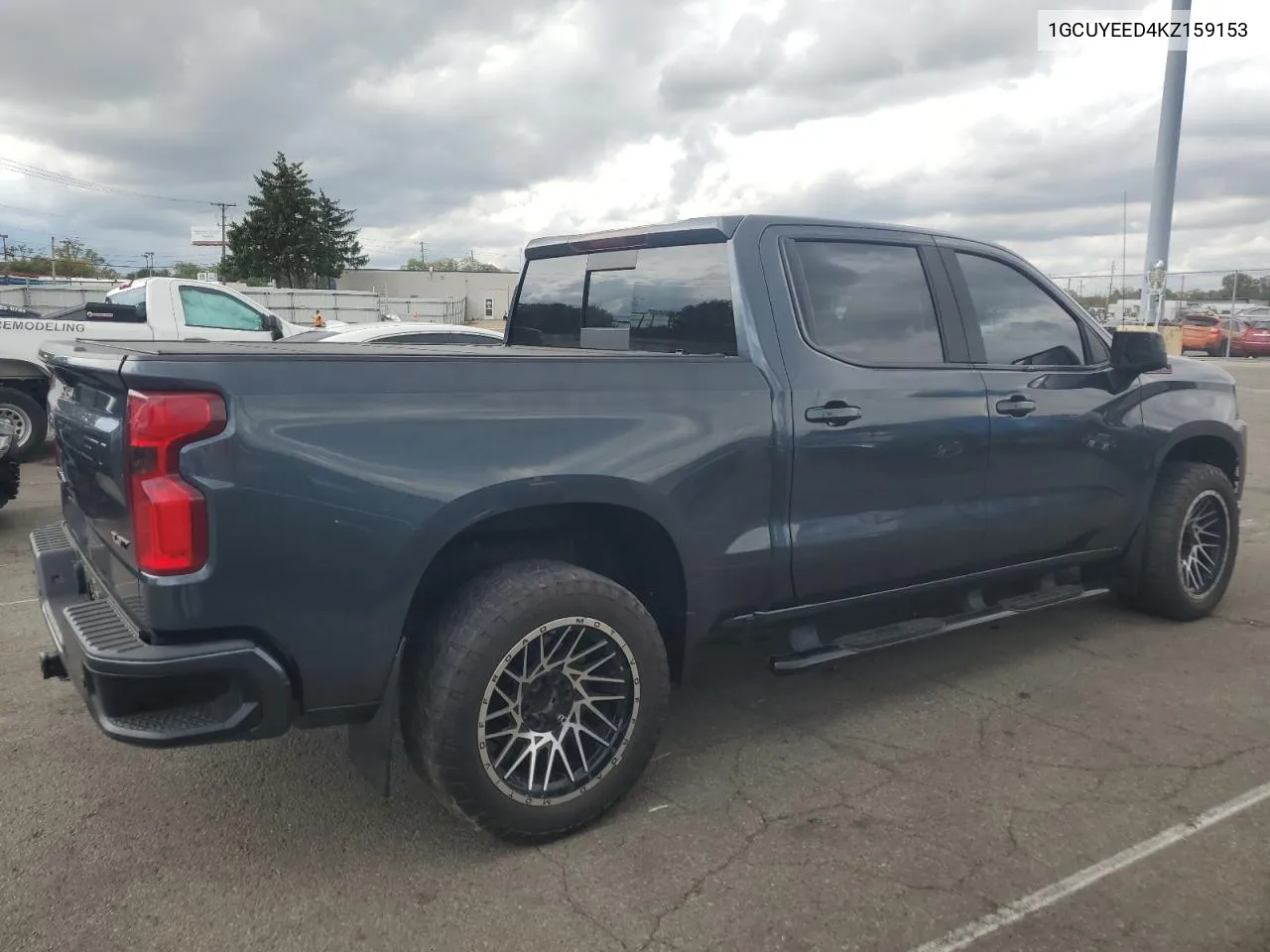 2019 Chevrolet Silverado K1500 Rst VIN: 1GCUYEED4KZ159153 Lot: 72768834