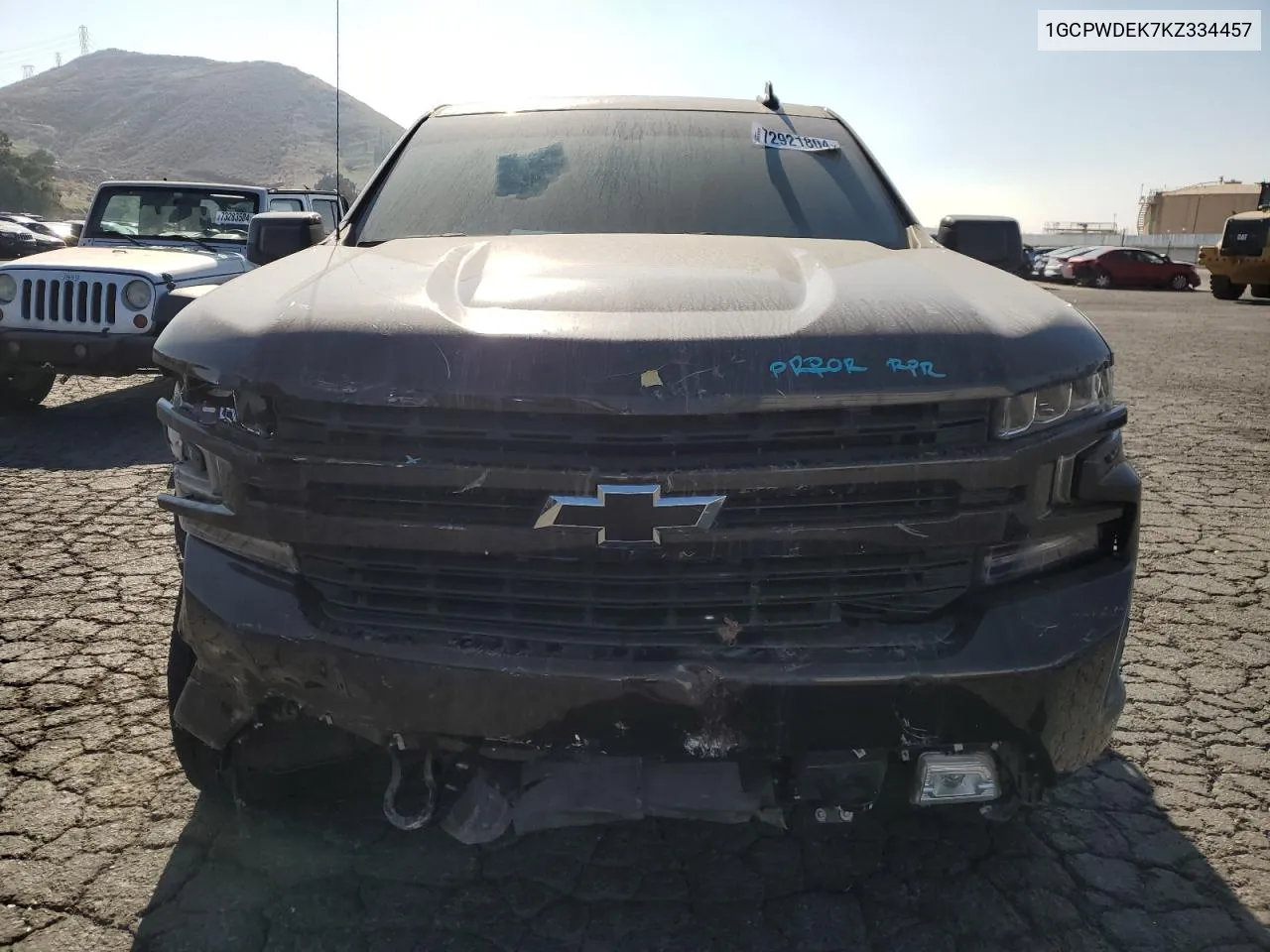 1GCPWDEK7KZ334457 2019 Chevrolet Silverado C1500 Rst