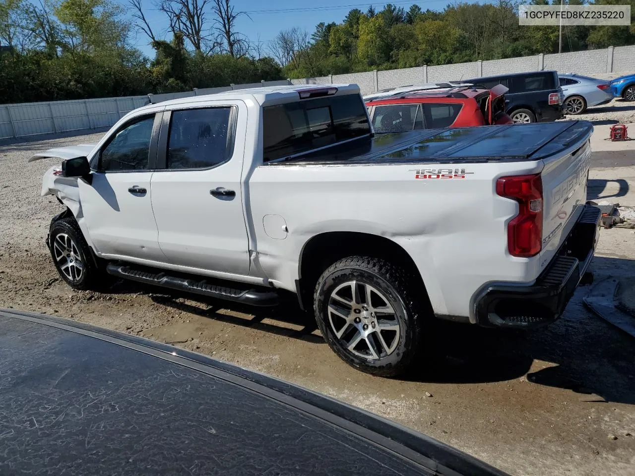 2019 Chevrolet Silverado K1500 Lt Trail Boss VIN: 1GCPYFED8KZ235220 Lot: 72978834