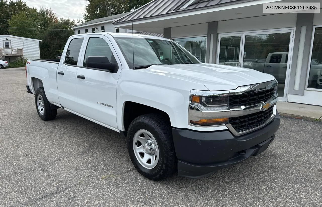 2019 Chevrolet Silverado Ld K1500 Base/Ls VIN: 2GCVKNEC8K1203435 Lot: 73022294