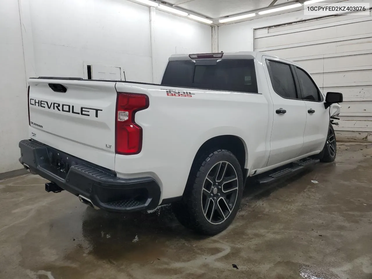 1GCPYFED2KZ403076 2019 Chevrolet Silverado K1500 Lt Trail Boss