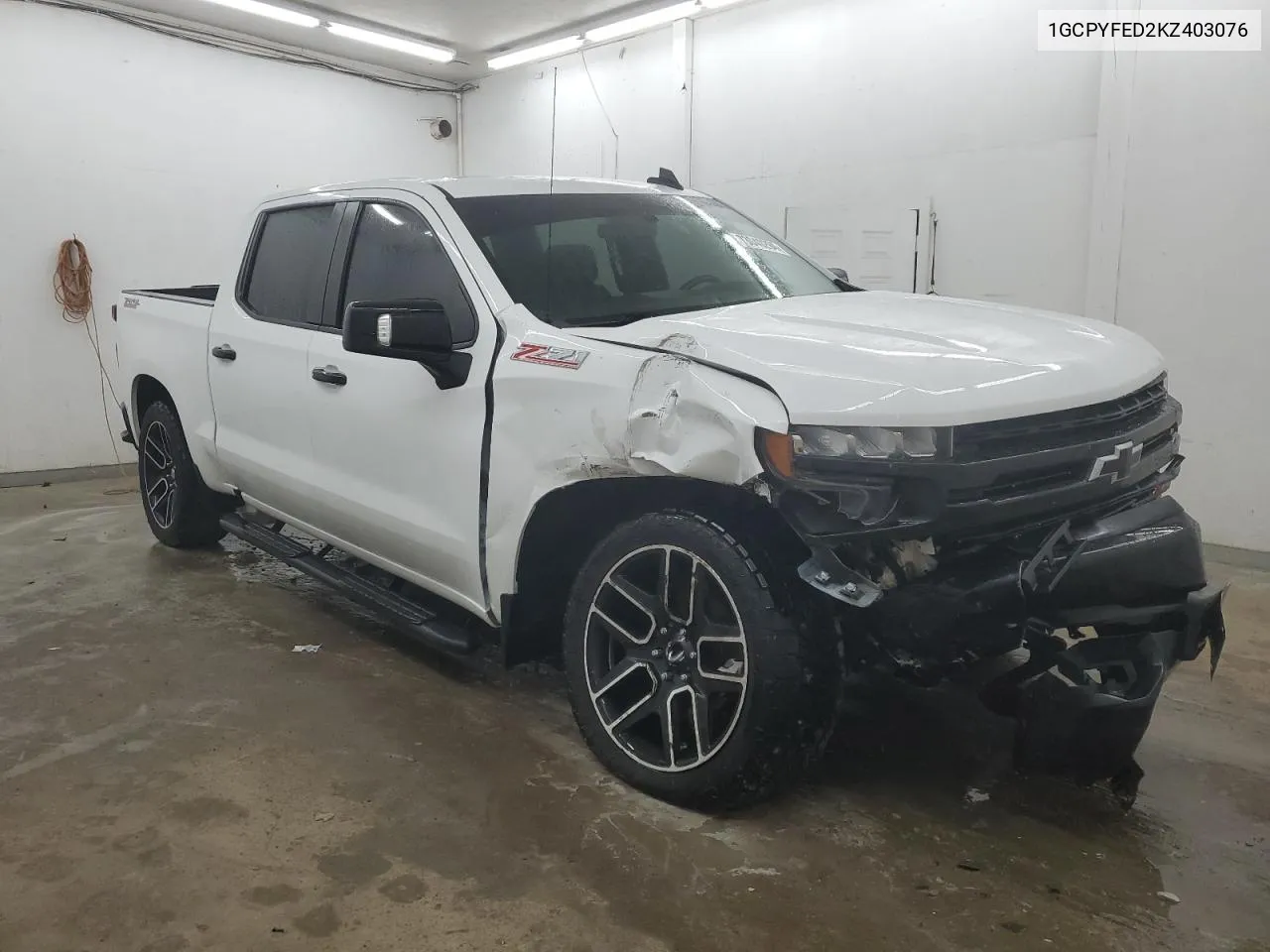 2019 Chevrolet Silverado K1500 Lt Trail Boss VIN: 1GCPYFED2KZ403076 Lot: 73040294