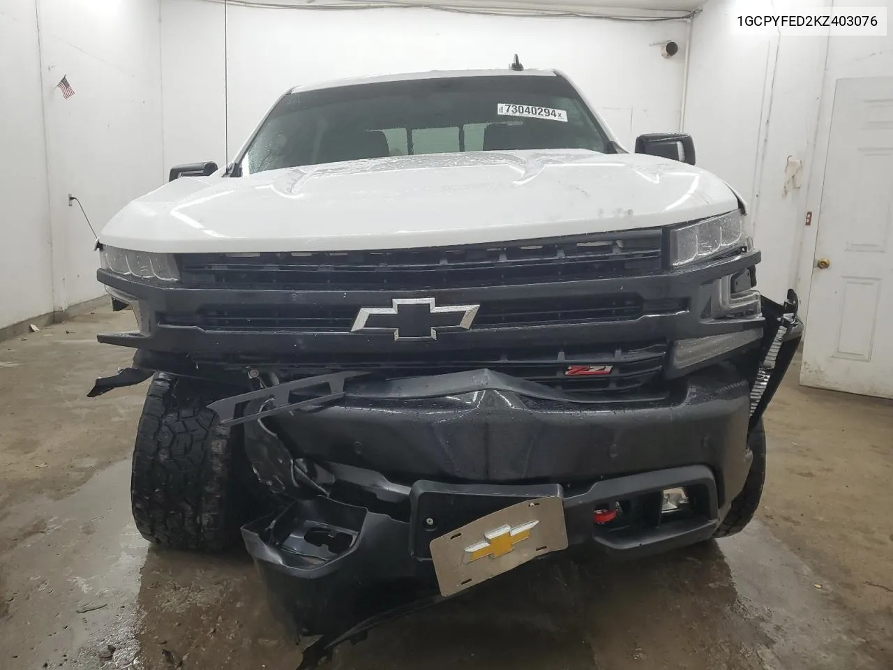 2019 Chevrolet Silverado K1500 Lt Trail Boss VIN: 1GCPYFED2KZ403076 Lot: 73040294