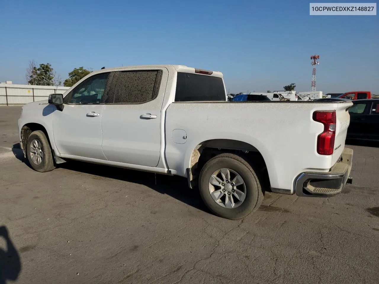 2019 Chevrolet Silverado C1500 Lt VIN: 1GCPWCEDXKZ148827 Lot: 73064254