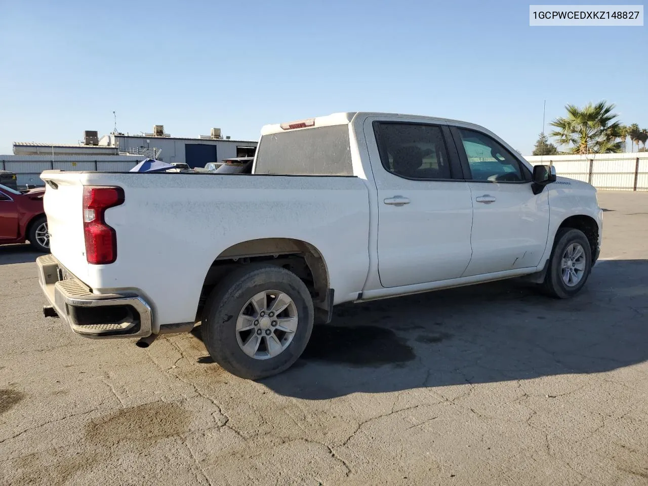 2019 Chevrolet Silverado C1500 Lt VIN: 1GCPWCEDXKZ148827 Lot: 73064254