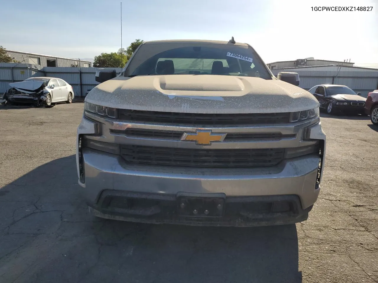 2019 Chevrolet Silverado C1500 Lt VIN: 1GCPWCEDXKZ148827 Lot: 73064254