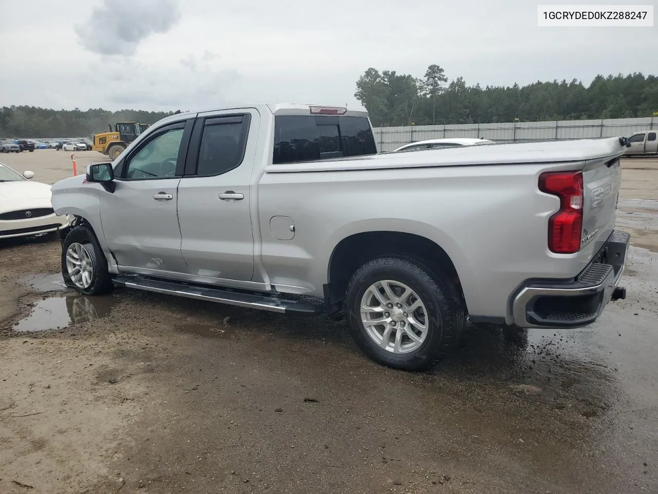 2019 Chevrolet Silverado K1500 Lt VIN: 1GCRYDED0KZ288247 Lot: 73135464