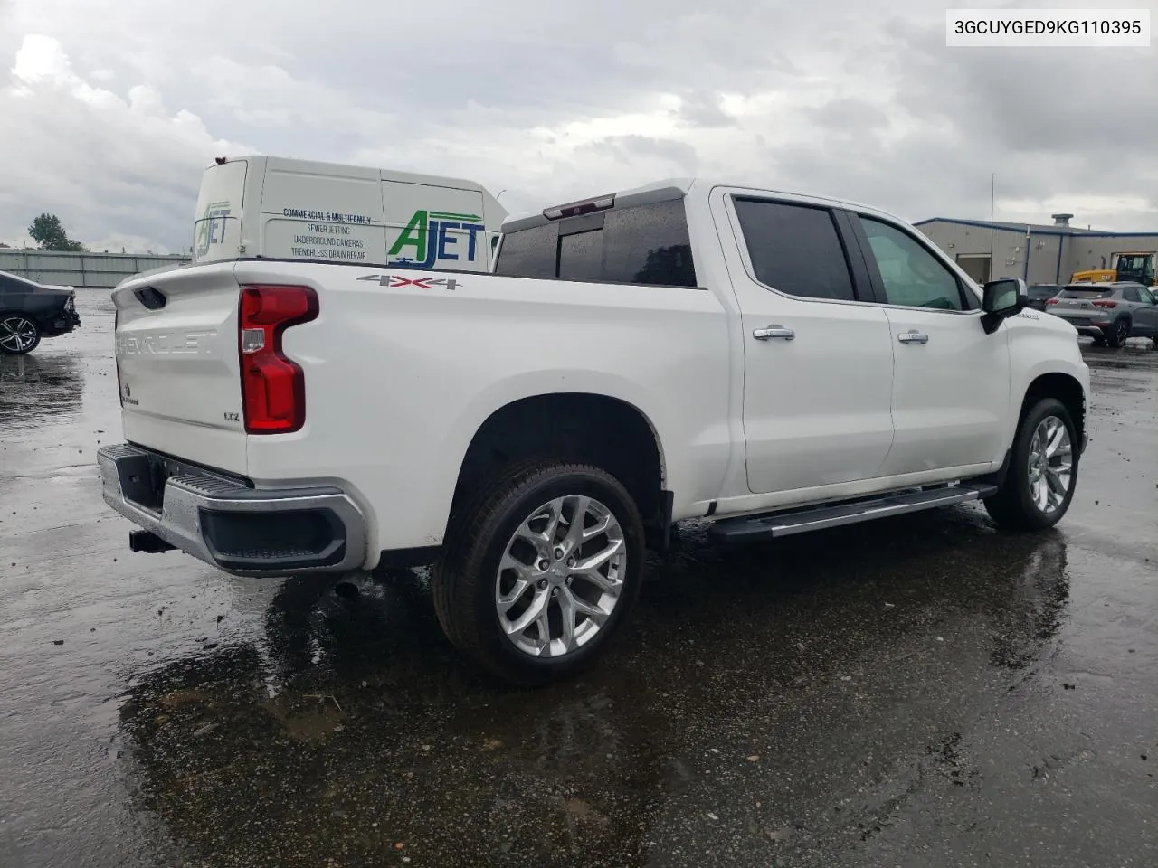 2019 Chevrolet Silverado K1500 Ltz VIN: 3GCUYGED9KG110395 Lot: 73207664