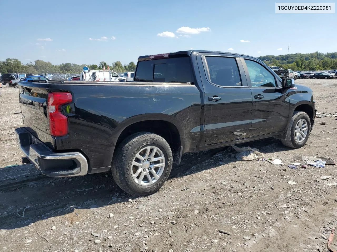 2019 Chevrolet Silverado K1500 Lt VIN: 1GCUYDED4KZ220981 Lot: 73208564