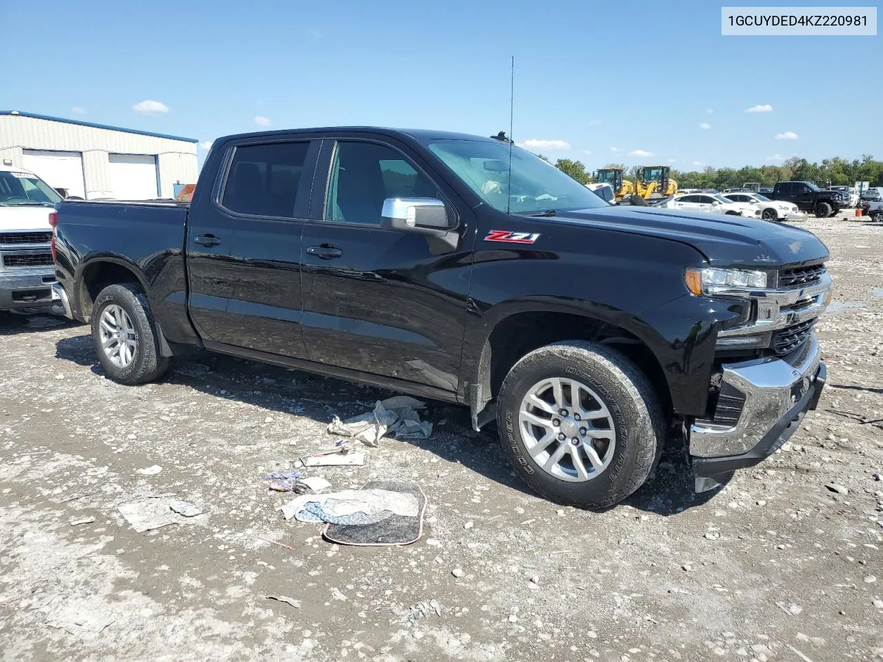 2019 Chevrolet Silverado K1500 Lt VIN: 1GCUYDED4KZ220981 Lot: 73208564