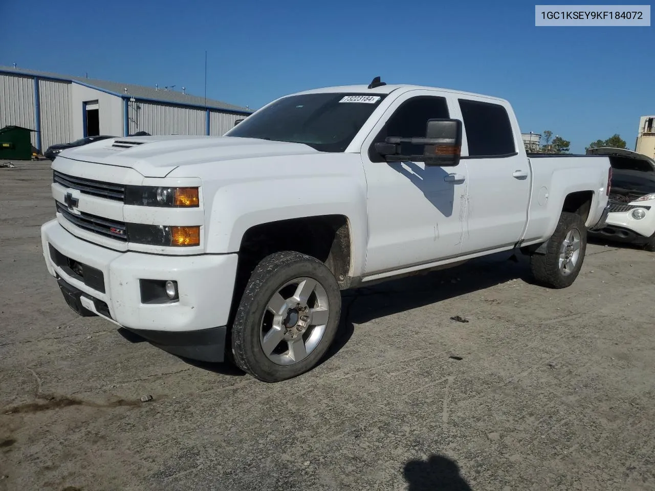 2019 Chevrolet Silverado K2500 Heavy Duty Lt VIN: 1GC1KSEY9KF184072 Lot: 73223184