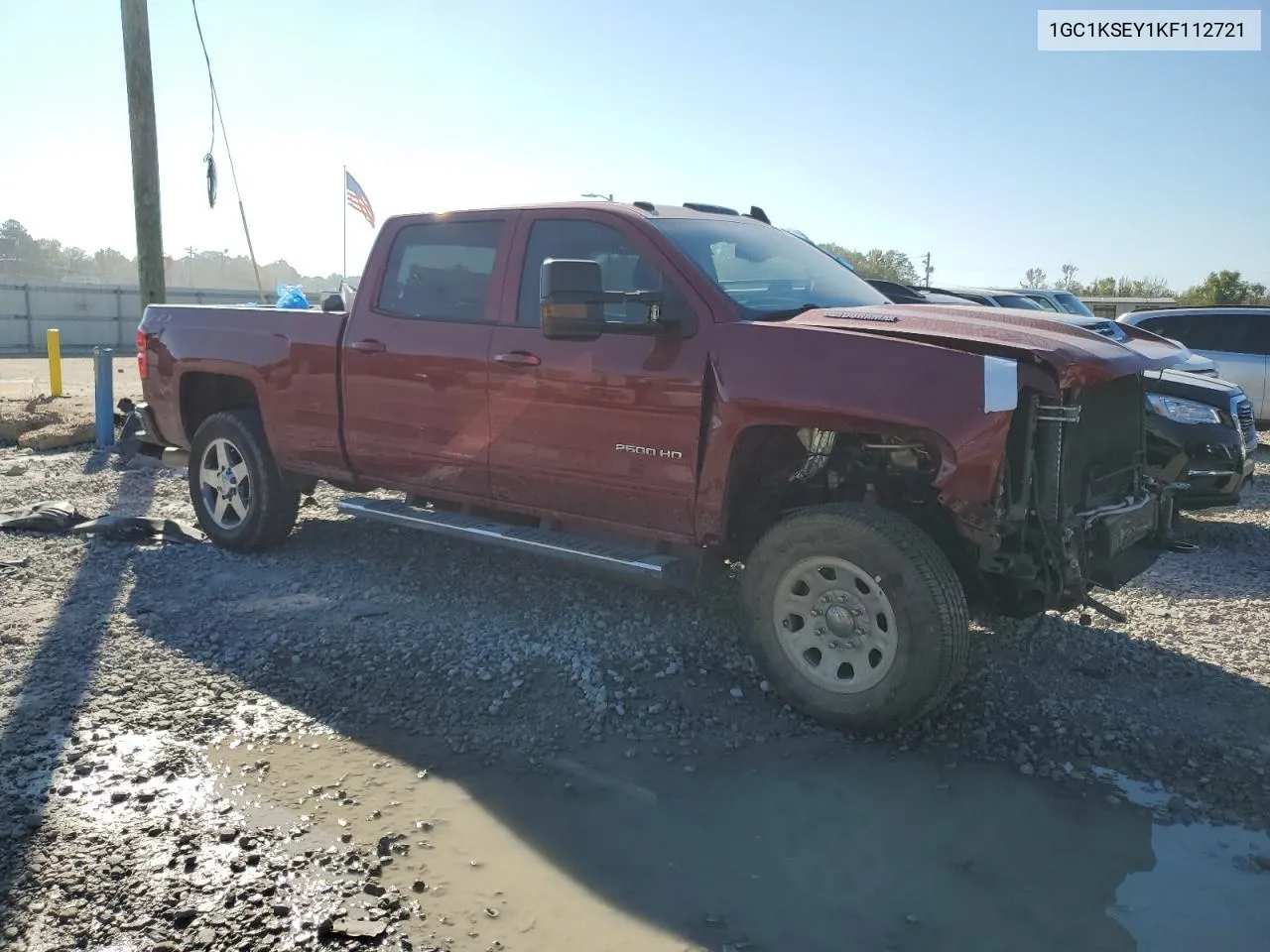 2019 Chevrolet Silverado K2500 Heavy Duty Lt VIN: 1GC1KSEY1KF112721 Lot: 73266444