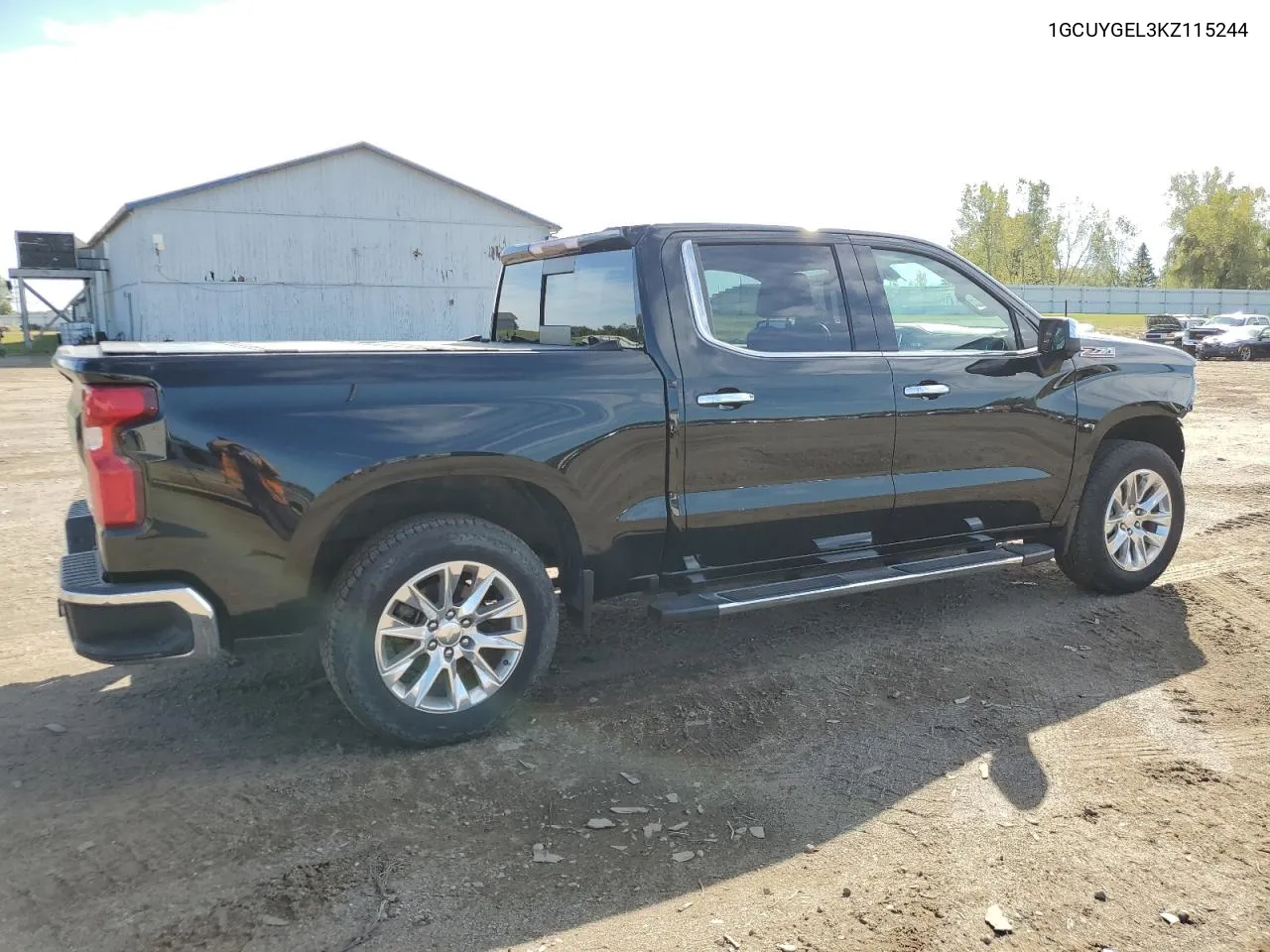 2019 Chevrolet Silverado K1500 Ltz VIN: 1GCUYGEL3KZ115244 Lot: 73290634