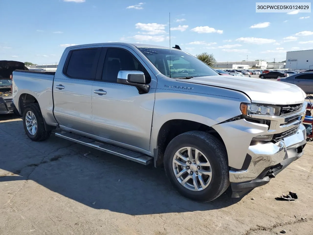 2019 Chevrolet Silverado C1500 Lt VIN: 3GCPWCED5KG124029 Lot: 73432734