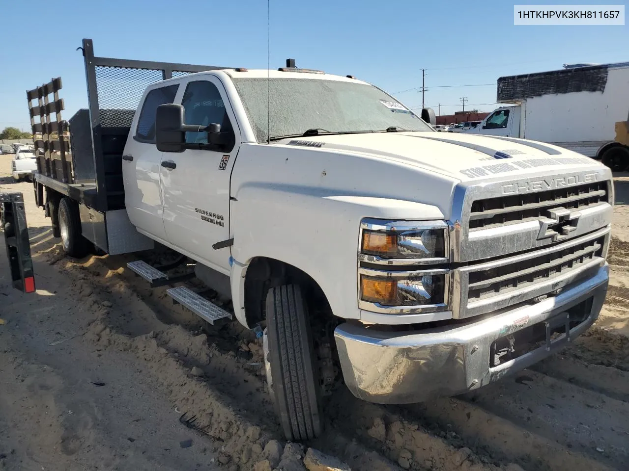 2019 Chevrolet Silverado Medium Duty VIN: 1HTKHPVK3KH811657 Lot: 73494564