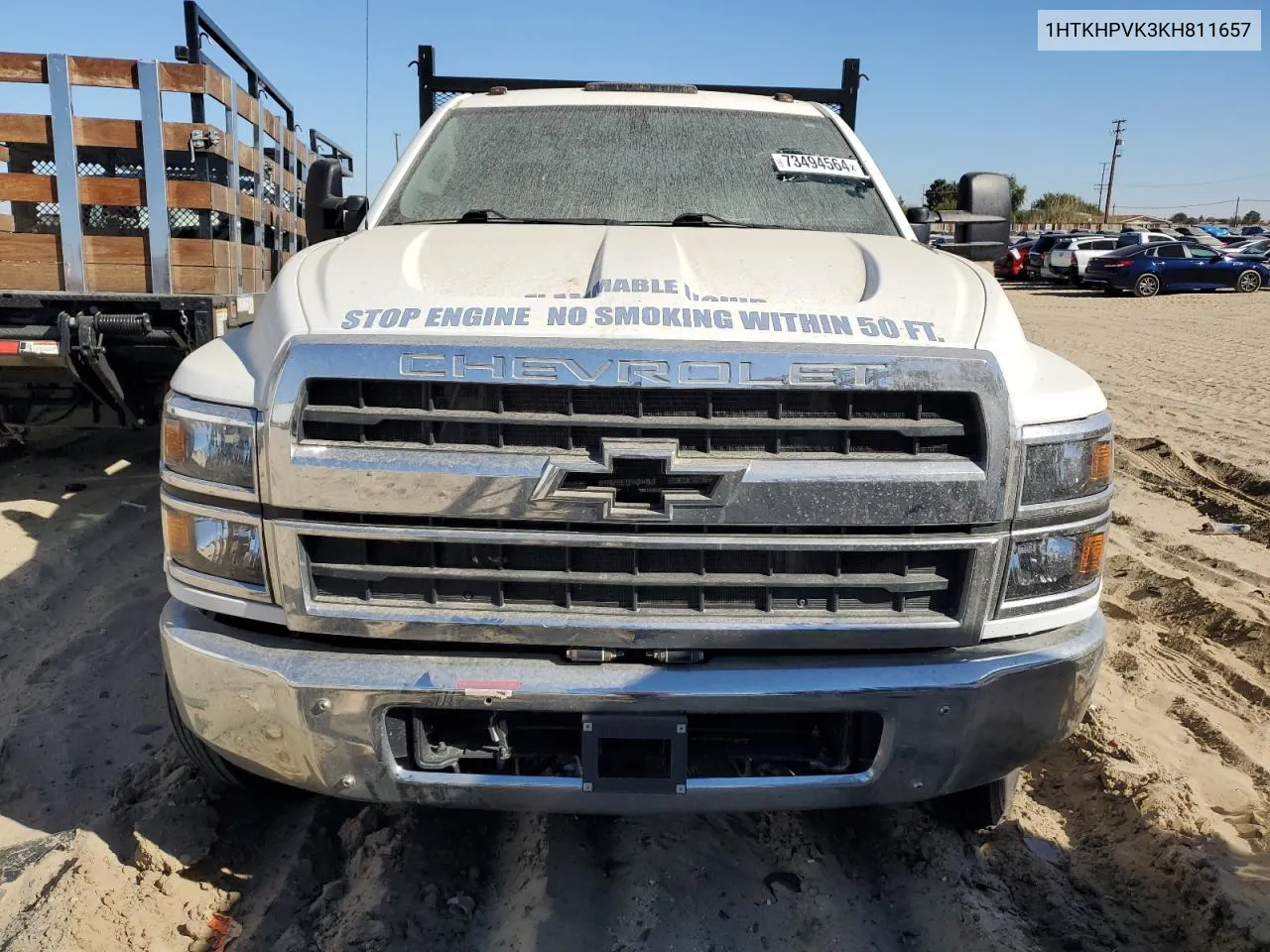 2019 Chevrolet Silverado Medium Duty VIN: 1HTKHPVK3KH811657 Lot: 73494564