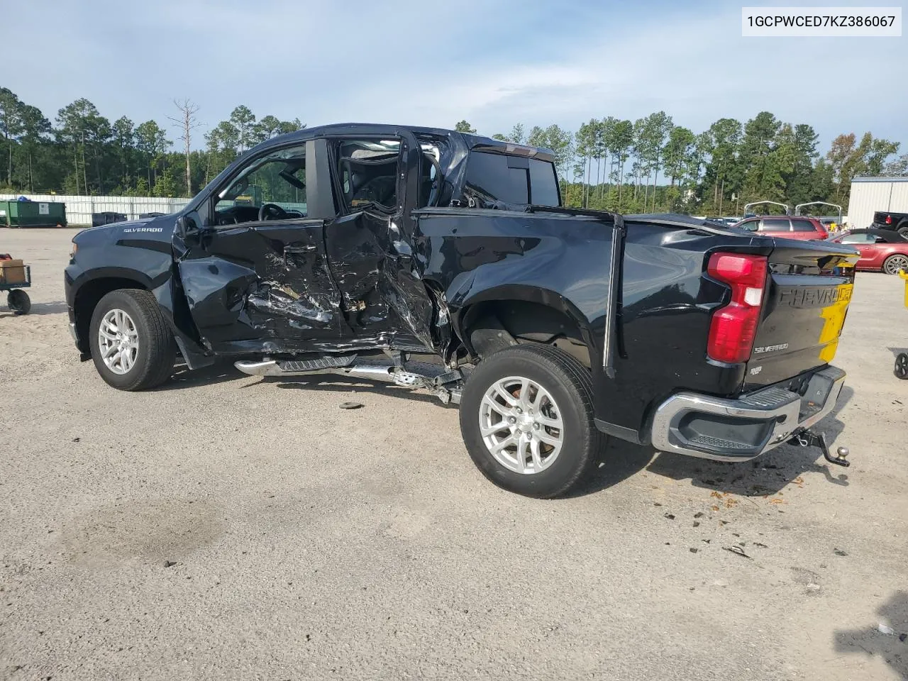 2019 Chevrolet Silverado C1500 Lt VIN: 1GCPWCED7KZ386067 Lot: 73531634