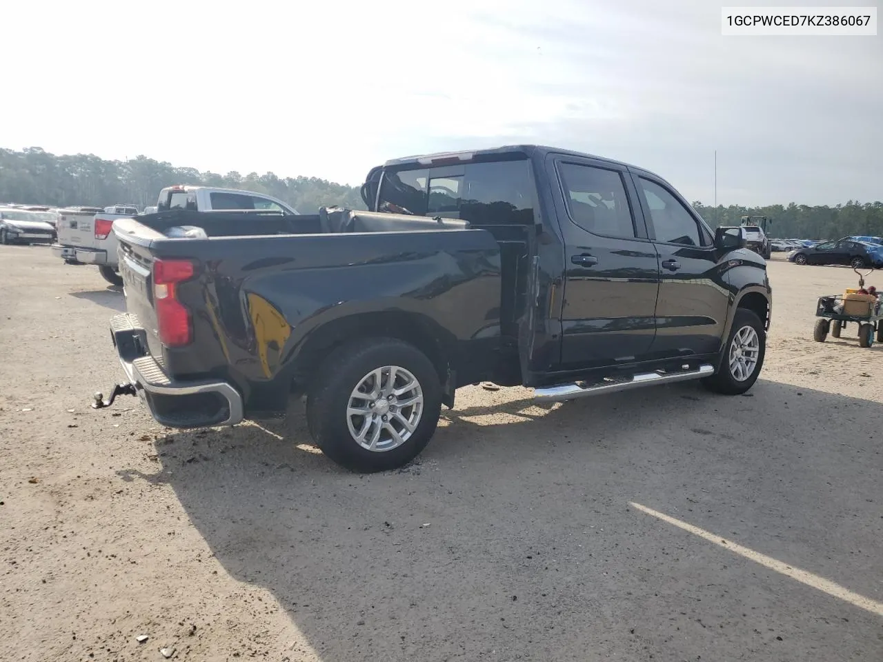 2019 Chevrolet Silverado C1500 Lt VIN: 1GCPWCED7KZ386067 Lot: 73531634