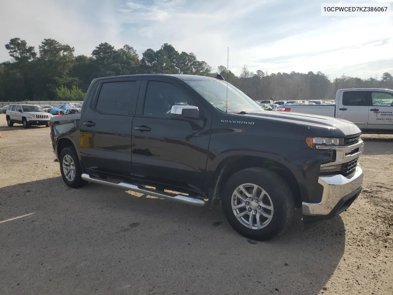 2019 Chevrolet Silverado C1500 Lt VIN: 1GCPWCED7KZ386067 Lot: 73531634