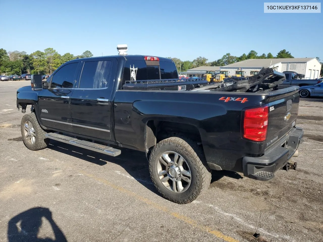 2019 Chevrolet Silverado K2500 High Country VIN: 1GC1KUEY3KF137146 Lot: 73532644