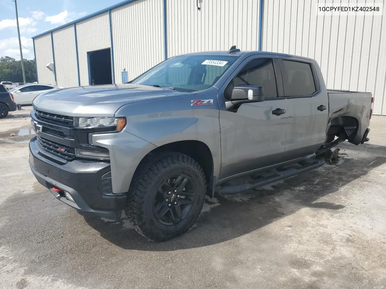 1GCPYFED1KZ402548 2019 Chevrolet Silverado K1500 Lt Trail Boss