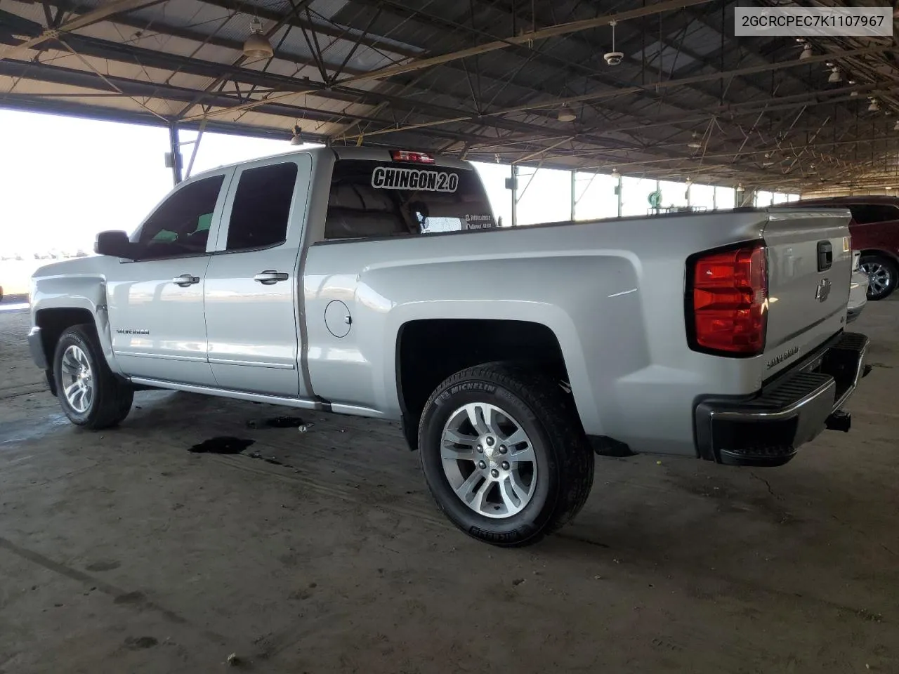 2019 Chevrolet Silverado Ld C1500 Lt VIN: 2GCRCPEC7K1107967 Lot: 73636834