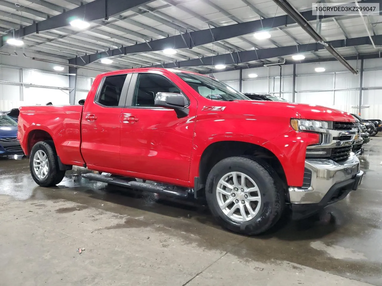 2019 Chevrolet Silverado K1500 Lt VIN: 1GCRYDED3KZ299047 Lot: 73663294