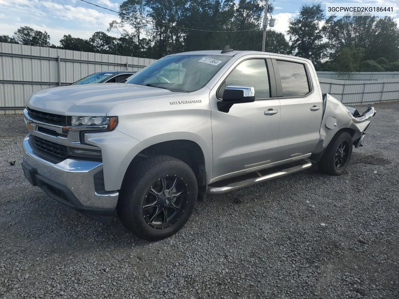 3GCPWCED2KG186441 2019 Chevrolet Silverado C1500 Lt