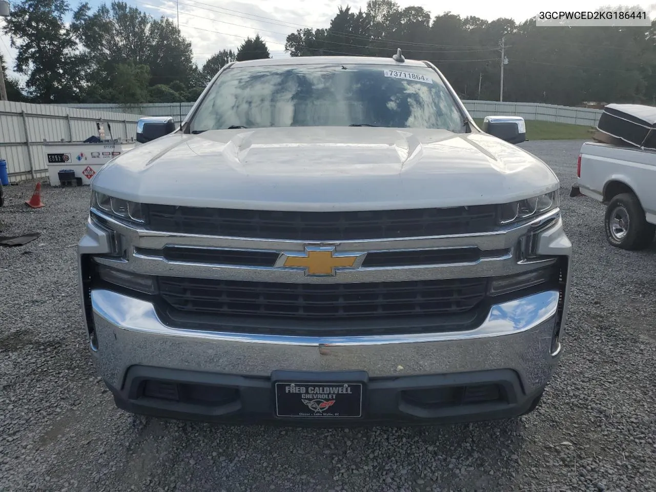 2019 Chevrolet Silverado C1500 Lt VIN: 3GCPWCED2KG186441 Lot: 73711864