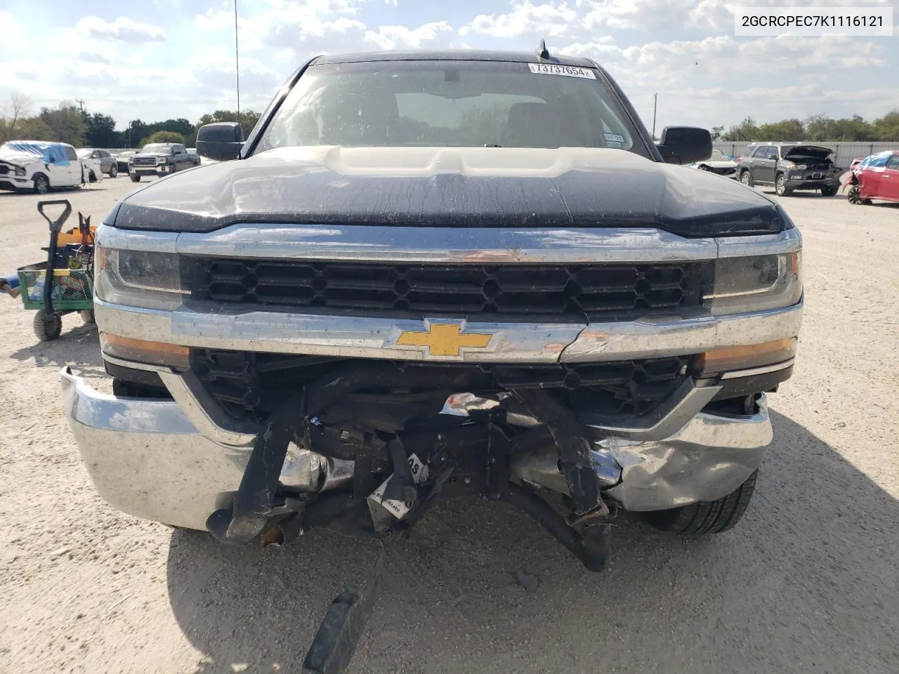 2GCRCPEC7K1116121 2019 Chevrolet Silverado Ld C1500 Lt