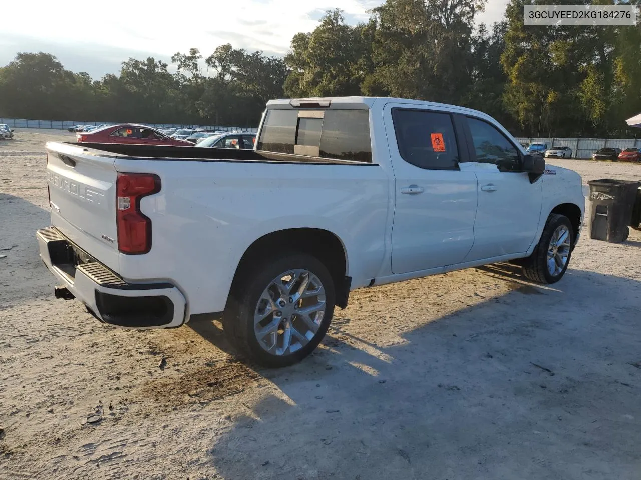 2019 Chevrolet Silverado K1500 Rst VIN: 3GCUYEED2KG184276 Lot: 73765254