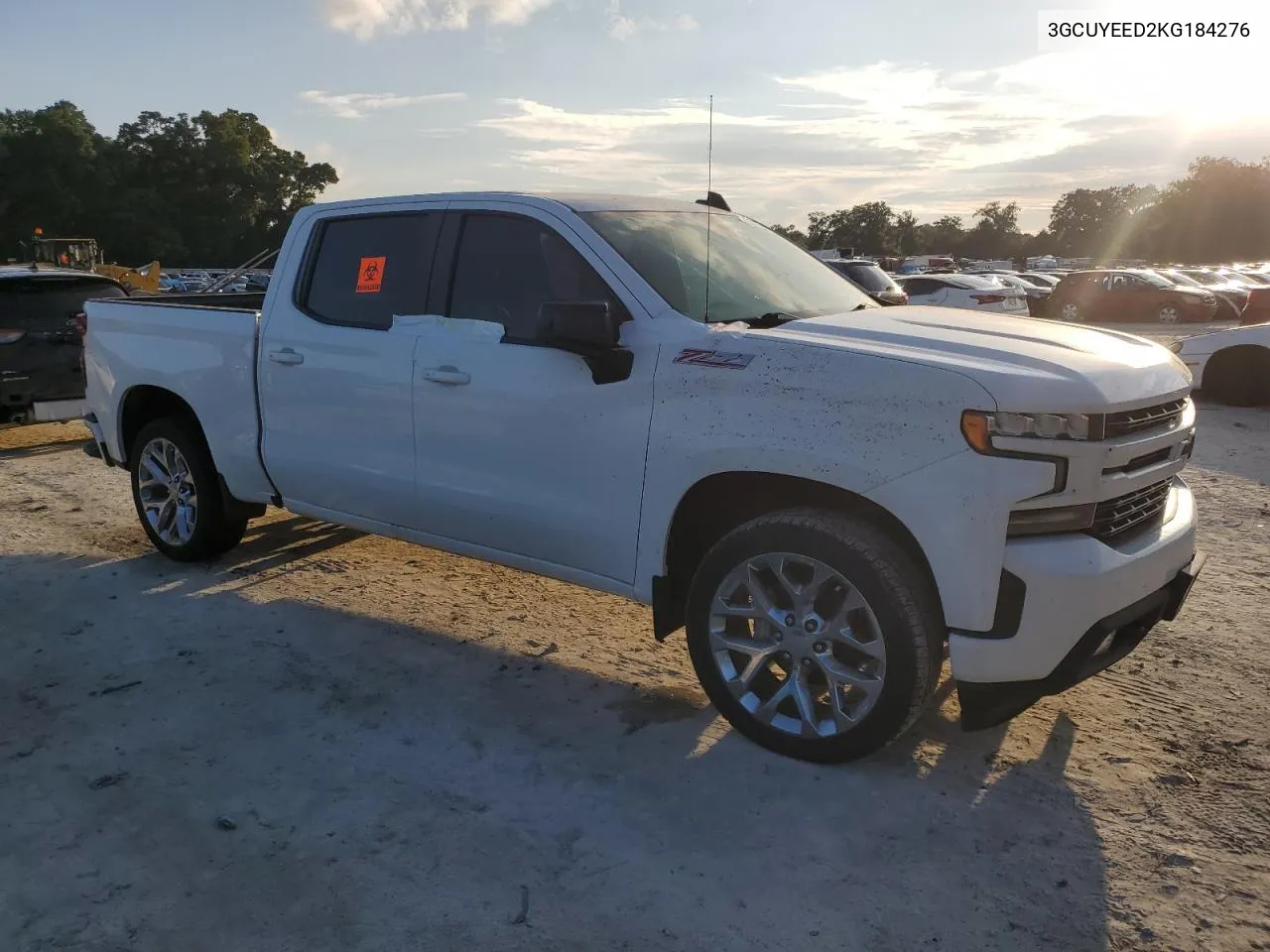 2019 Chevrolet Silverado K1500 Rst VIN: 3GCUYEED2KG184276 Lot: 73765254