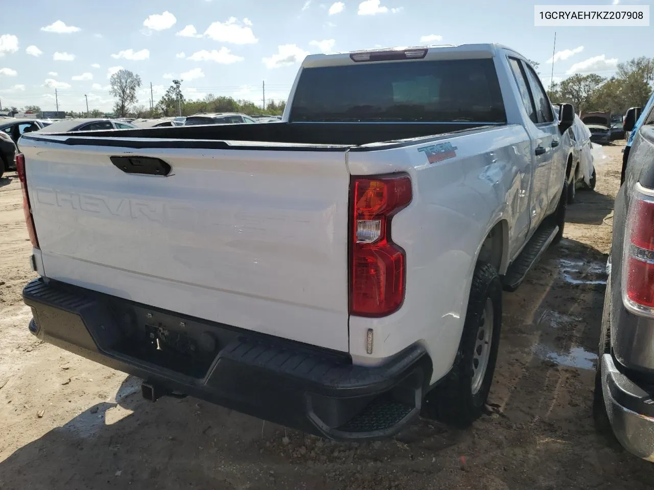 2019 Chevrolet Silverado K1500 VIN: 1GCRYAEH7KZ207908 Lot: 74010034