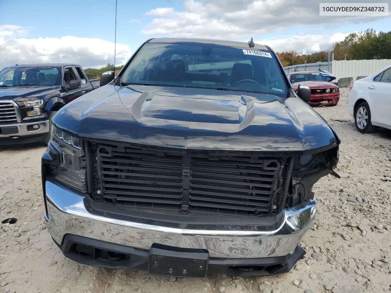 2019 Chevrolet Silverado K1500 Lt VIN: 1GCUYDED9KZ348732 Lot: 74168314