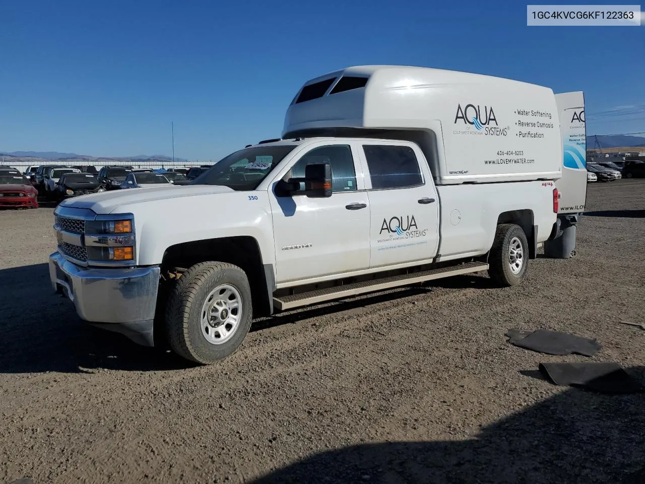 2019 Chevrolet Silverado K3500 VIN: 1GC4KVCG6KF122363 Lot: 74194594