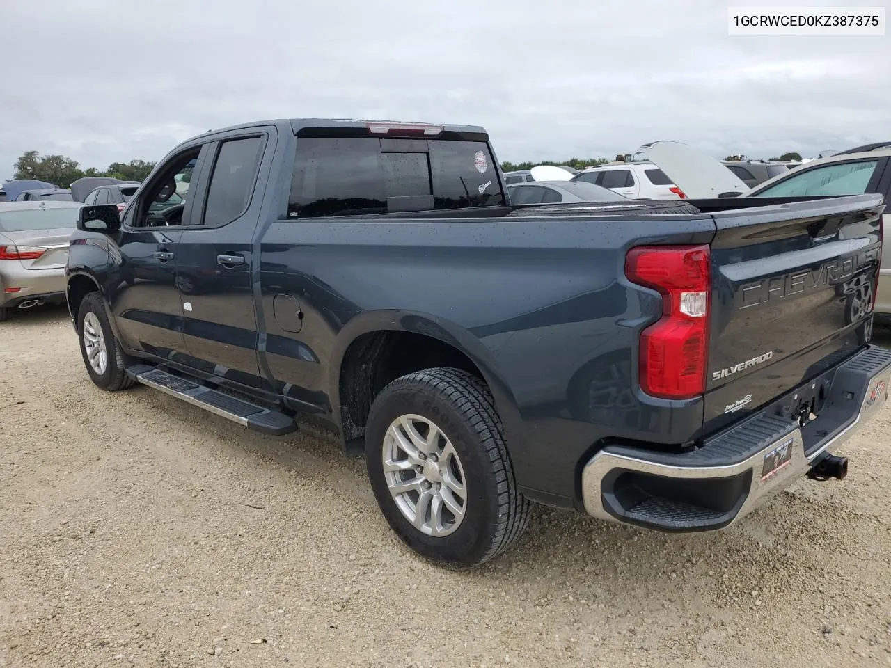 2019 Chevrolet Silverado C1500 Lt VIN: 1GCRWCED0KZ387375 Lot: 74265934