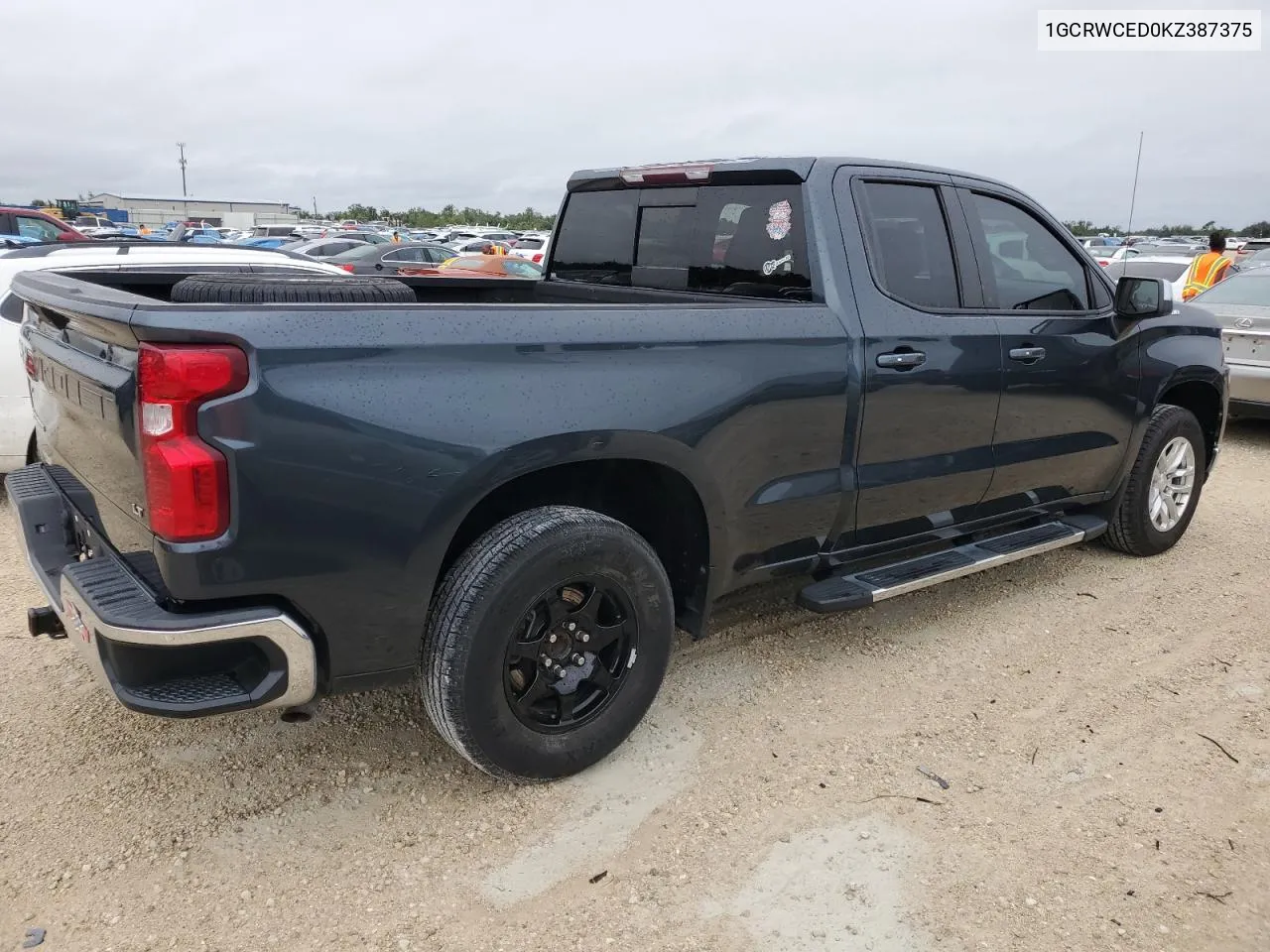 2019 Chevrolet Silverado C1500 Lt VIN: 1GCRWCED0KZ387375 Lot: 74265934