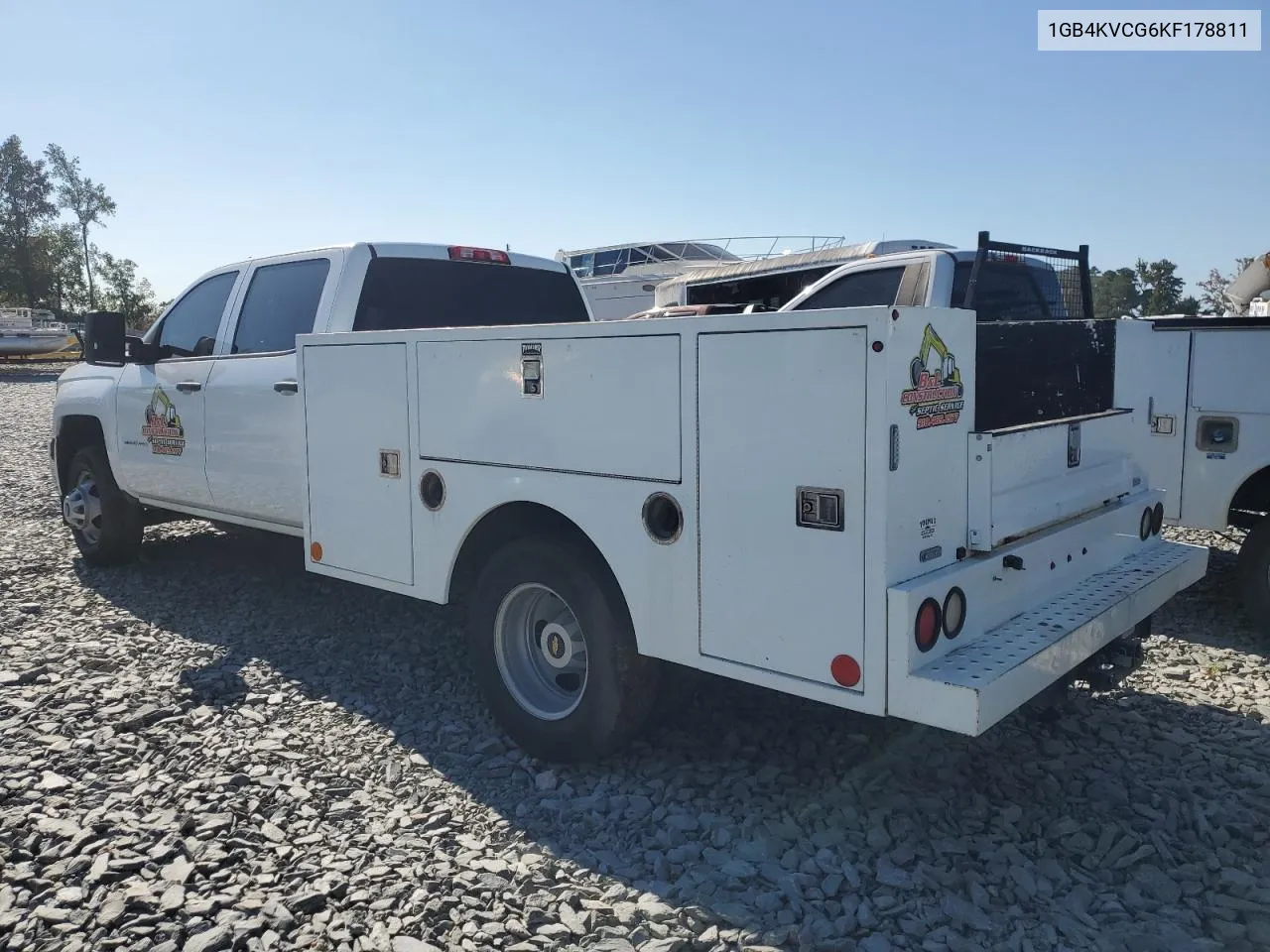 2019 Chevrolet Silverado K3500 VIN: 1GB4KVCG6KF178811 Lot: 74457244