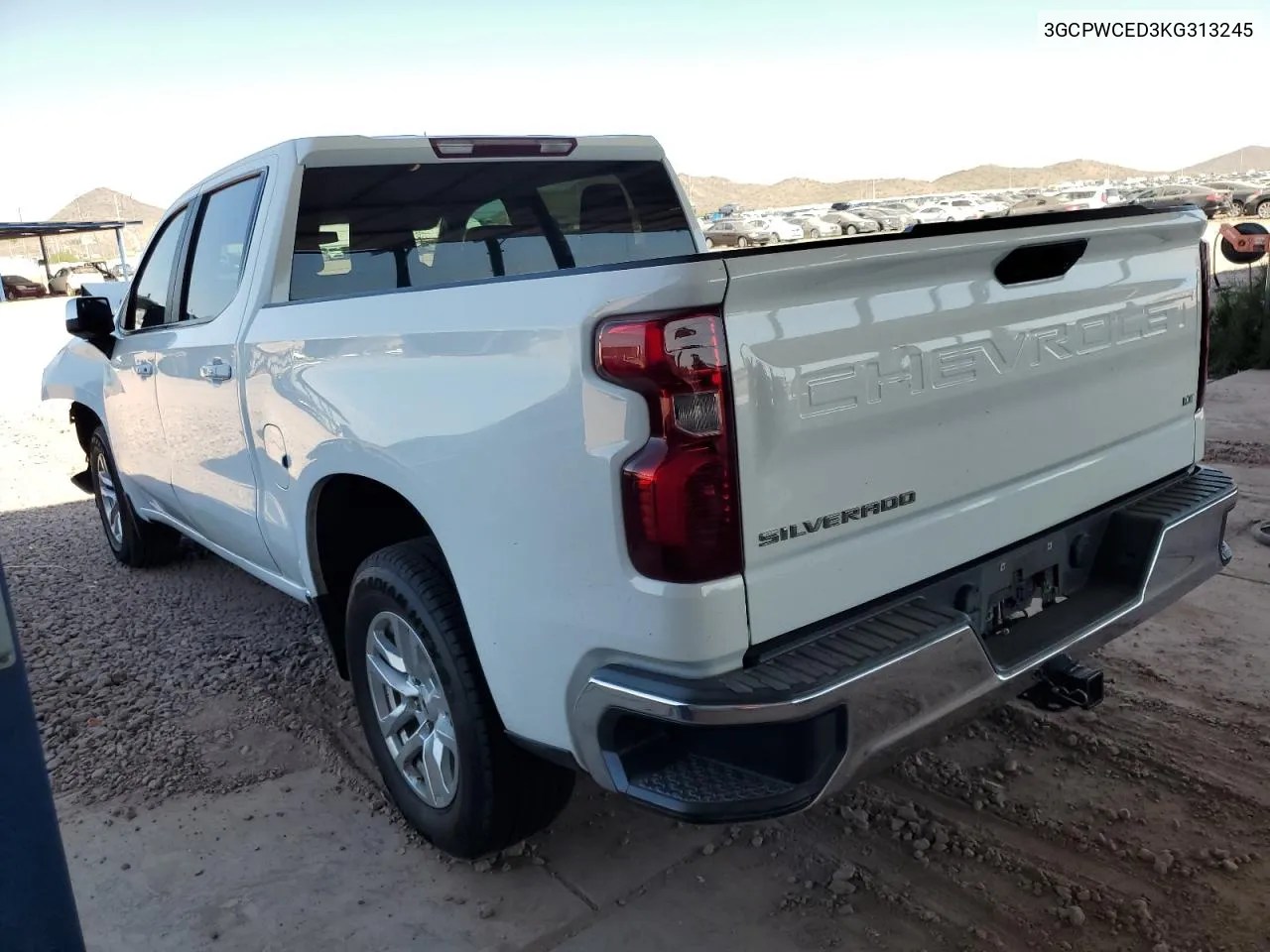 2019 Chevrolet Silverado C1500 Lt VIN: 3GCPWCED3KG313245 Lot: 74571324