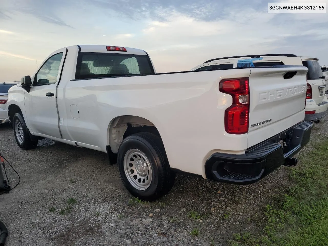 2019 Chevrolet Silverado C1500 VIN: 3GCNWAEH4KG312166 Lot: 74889784