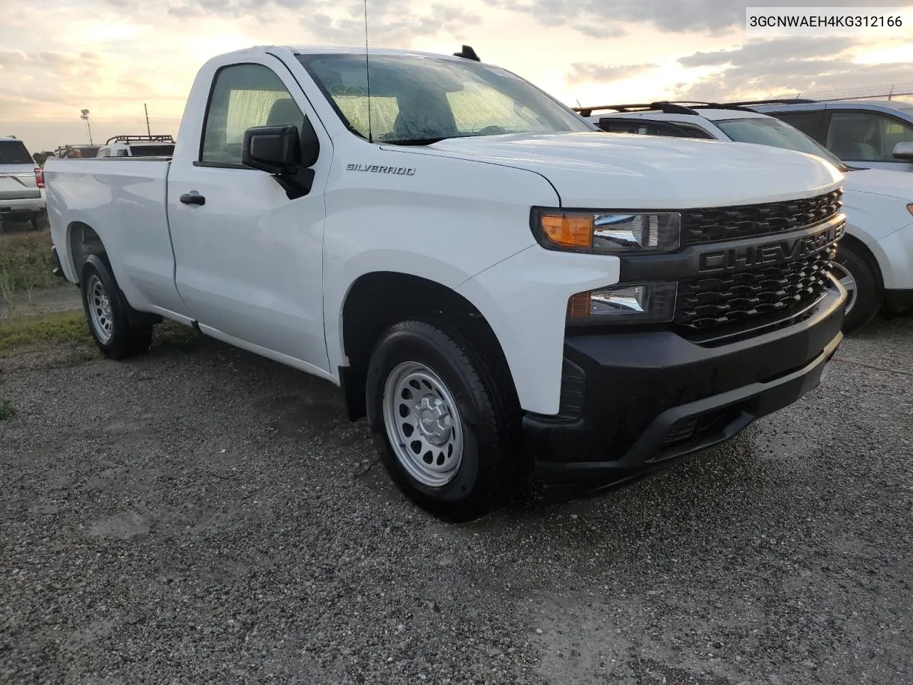 2019 Chevrolet Silverado C1500 VIN: 3GCNWAEH4KG312166 Lot: 74889784