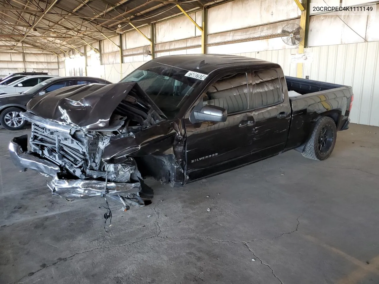 2019 Chevrolet Silverado Ld C1500 Lt VIN: 2GCRCPEC4K1111149 Lot: 75007974