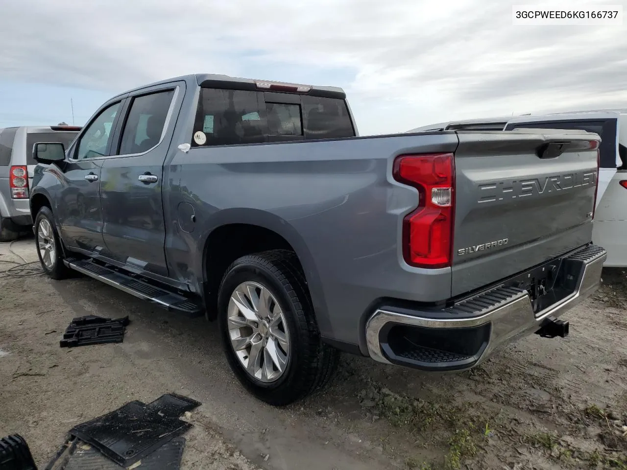 2019 Chevrolet Silverado C1500 Ltz VIN: 3GCPWEED6KG166737 Lot: 75097844