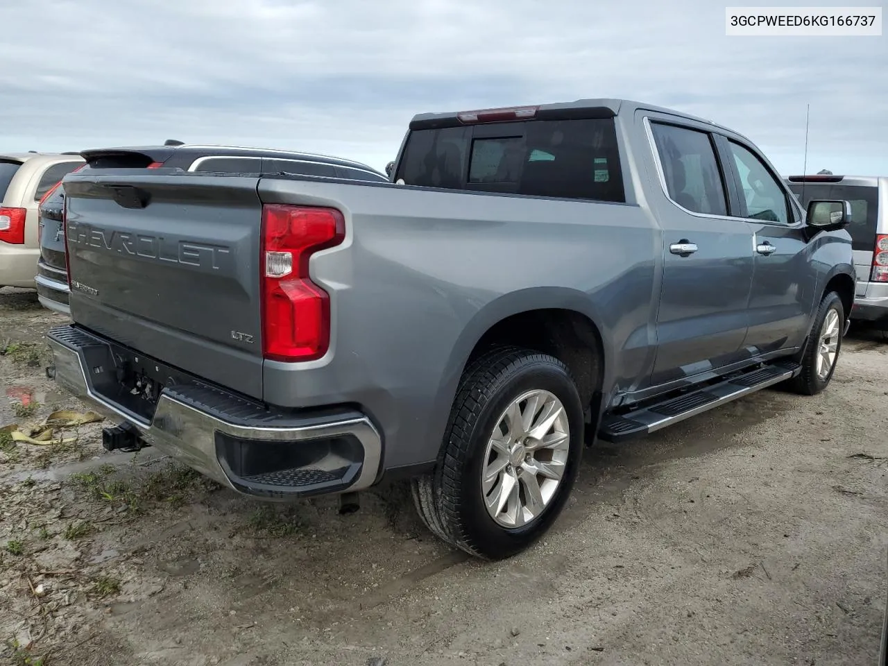 2019 Chevrolet Silverado C1500 Ltz VIN: 3GCPWEED6KG166737 Lot: 75097844