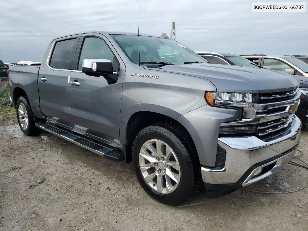 2019 Chevrolet Silverado C1500 Ltz VIN: 3GCPWEED6KG166737 Lot: 75097844