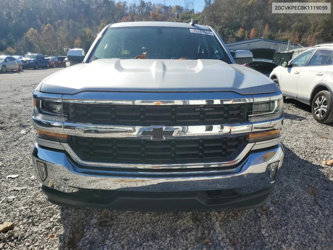 2019 Chevrolet Silverado Ld K1500 Lt VIN: 2GCVKPEC8K1119059 Lot: 75287554