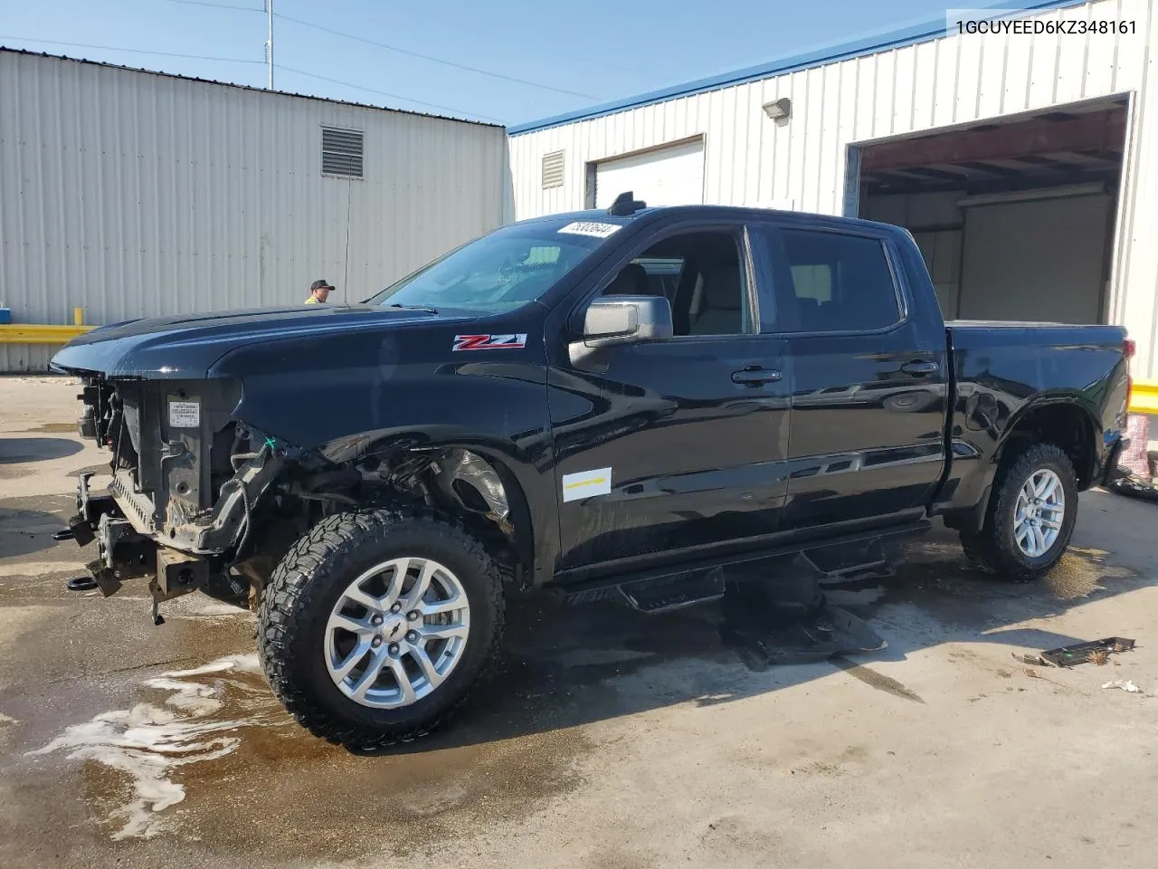 2019 Chevrolet Silverado K1500 Rst VIN: 1GCUYEED6KZ348161 Lot: 75303644