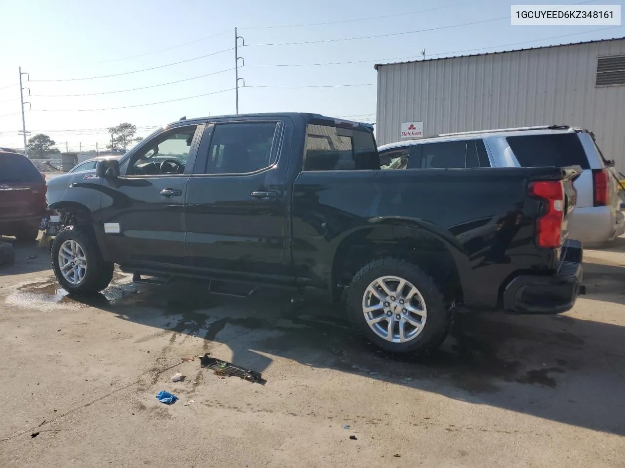 2019 Chevrolet Silverado K1500 Rst VIN: 1GCUYEED6KZ348161 Lot: 75303644