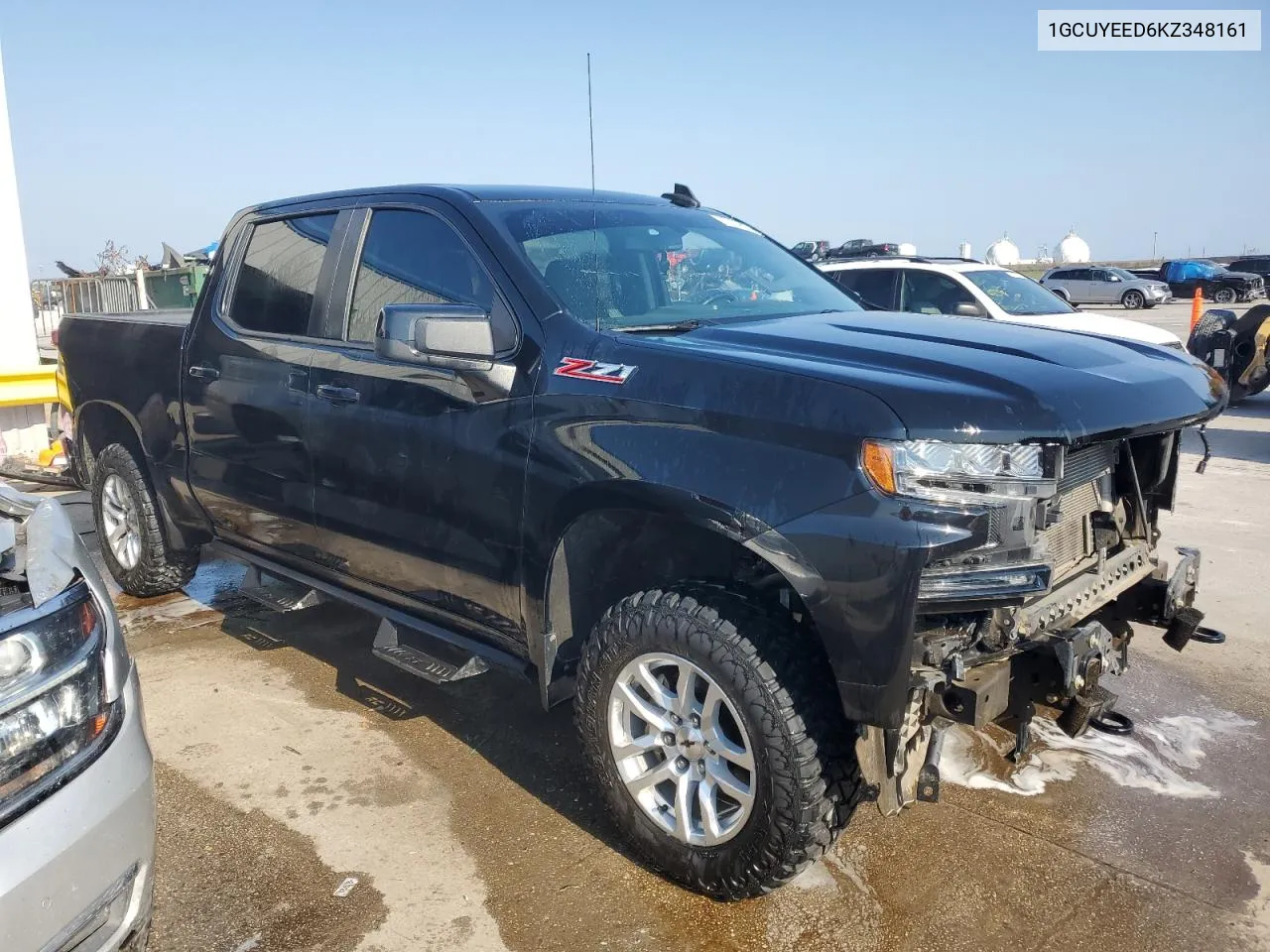 2019 Chevrolet Silverado K1500 Rst VIN: 1GCUYEED6KZ348161 Lot: 75303644